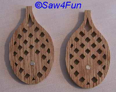 Snow Shoe Scroll Saw Pattern