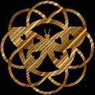 Butterfly #12 Coaster Scroll Saw Pattern