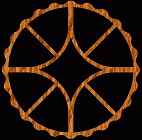 Geometric #21 Coaster Scroll Saw Pattern