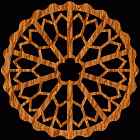 Geometric #23 Coaster Scroll Saw Pattern