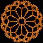 Geometric #5 Coaster Scroll Saw Pattern