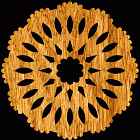 Geometric #12f Coaster Scroll Saw Pattern