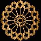 Geometric #18 Coaster Scroll Saw Pattern