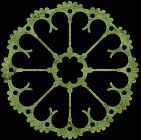 Geometric #34cCoaster Scroll Saw Pattern