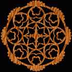 Geometric #35e Coaster Scroll Saw Pattern