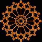 Geometric #18 Coaster Scroll Saw Pattern