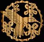 Hummingbird #17 Coaster Scroll Saw Pattern