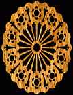 Geometric #19e Trivet Scroll Saw Pattern