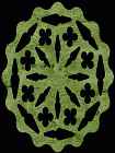 Geometric #39 Trivet Scroll Saw Pattern