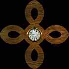 Swirl Clock Scroll Saw Pattern