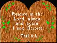 Philippians 4:4 Bible Plaque Scroll Saw Pattern